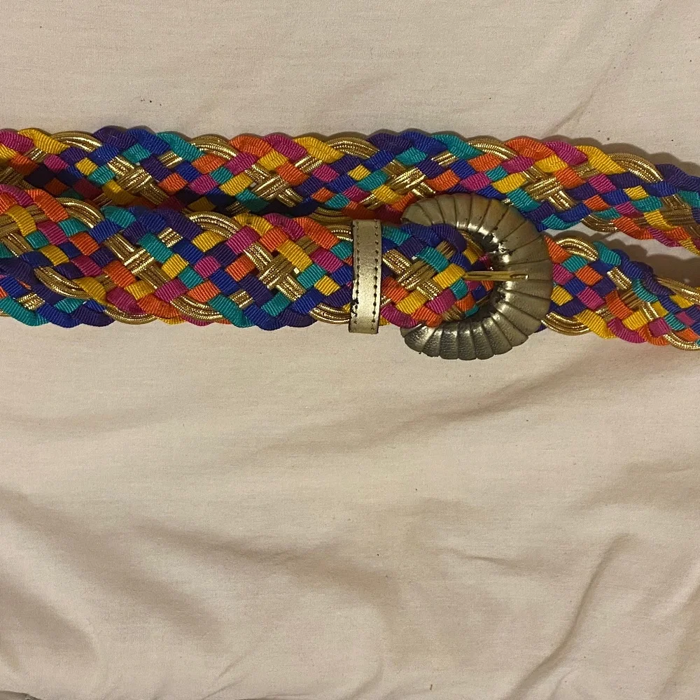 Colorful Multicolored Vintage Belt - Picture 1 of 2